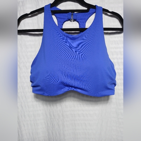 Athleta High Neck Bikini Top. Size 38DD - Picture 2 of 5